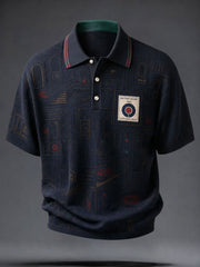 Men's UK Music Lover Mods Culture Printed Casual Tops