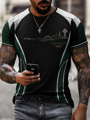 Men's Celtic Football Printed short sleeves t-shirt