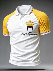Men's UK Music Lover Art Printed Casual Tops