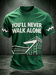 Men's football Lover Celtic Printed short sleeves t-shirt