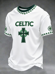 Men's football Lover Celtic Printed short sleeves t-shirt