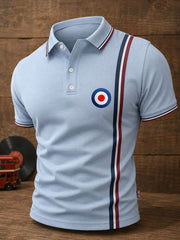 Men's Mods Culture UK Music Lover Business Style Printed Casual Tops