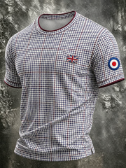 Men's Mods Culture UK Music Lover Business Style Printed short sleeves t-shirt