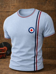 Men's Mods Culture UK Music Lover Business Style Printed short sleeves t-shirt