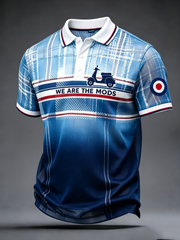 Men's Mods Culture UK Music Lover Printed polo shirt