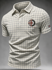 Men's Mods Culture UK Music Lover Business Style Printed polo shirt