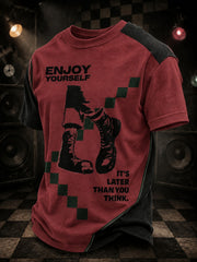 Men's Ska Revival Style Printed T-shirt