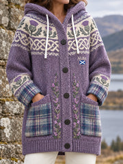 Women's Scotland St Andrew's Day Art Printed Coat